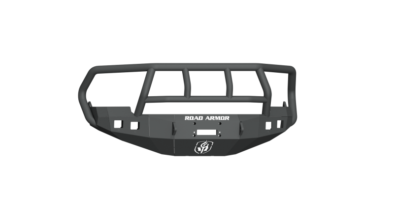 Ram 1500 Front Bumper - Road Armor - Stealth Winch Bumper w/Titan II Guard - Black - `09-`12
